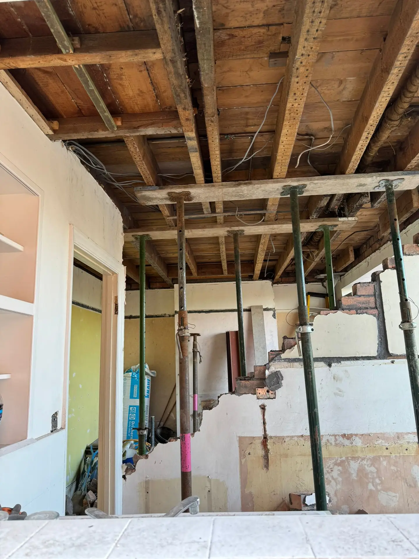 internal wall removal